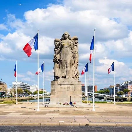 Le Loft Perret - Vue Volcan Et Centre Apartment Le Havre